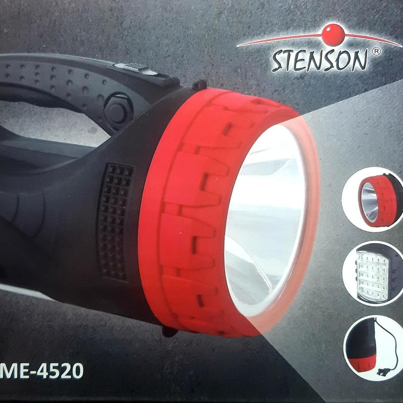 Ліхтар кемпінговий світлодіодний акумуляторний ліхтарик Stenson ME-4520 5W кемпінгова лампа на акумуляторі