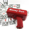 Пістолет, який стріляє грошима Money Gun червоний